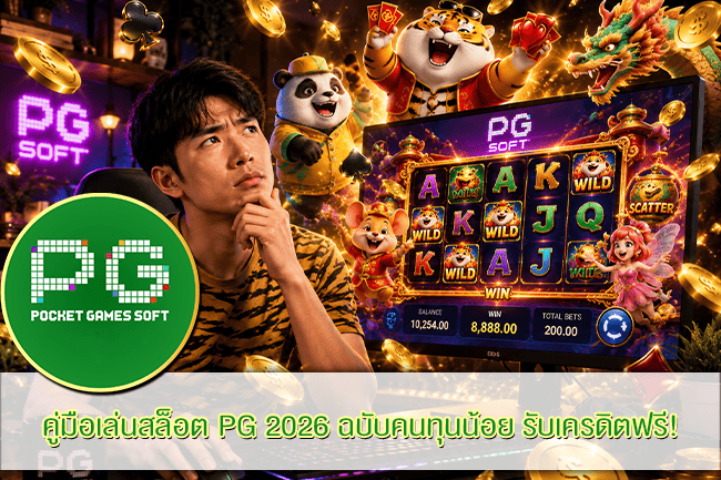 คู่มือเล่นสล็อต PG 2026 ฉบับคนทุนน้อย รับเครดิตฟรี!