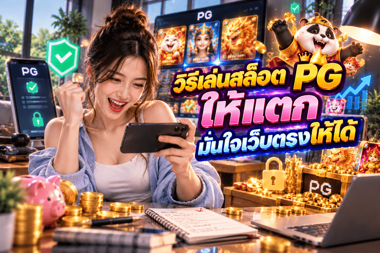 วิธีเล่นสล็อต PG ให้แตก มั่นใจเว็บตรงให้ได้